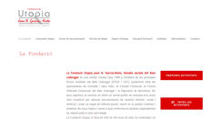 Desktop Screenshot of fundacioutopia.org